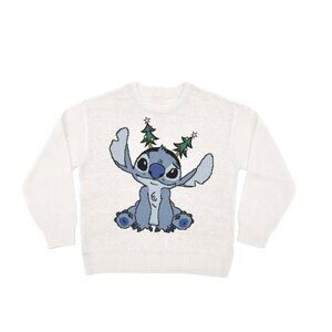 Stitch Toddler Holiday Sweater 100% Cotton XS (4/5)